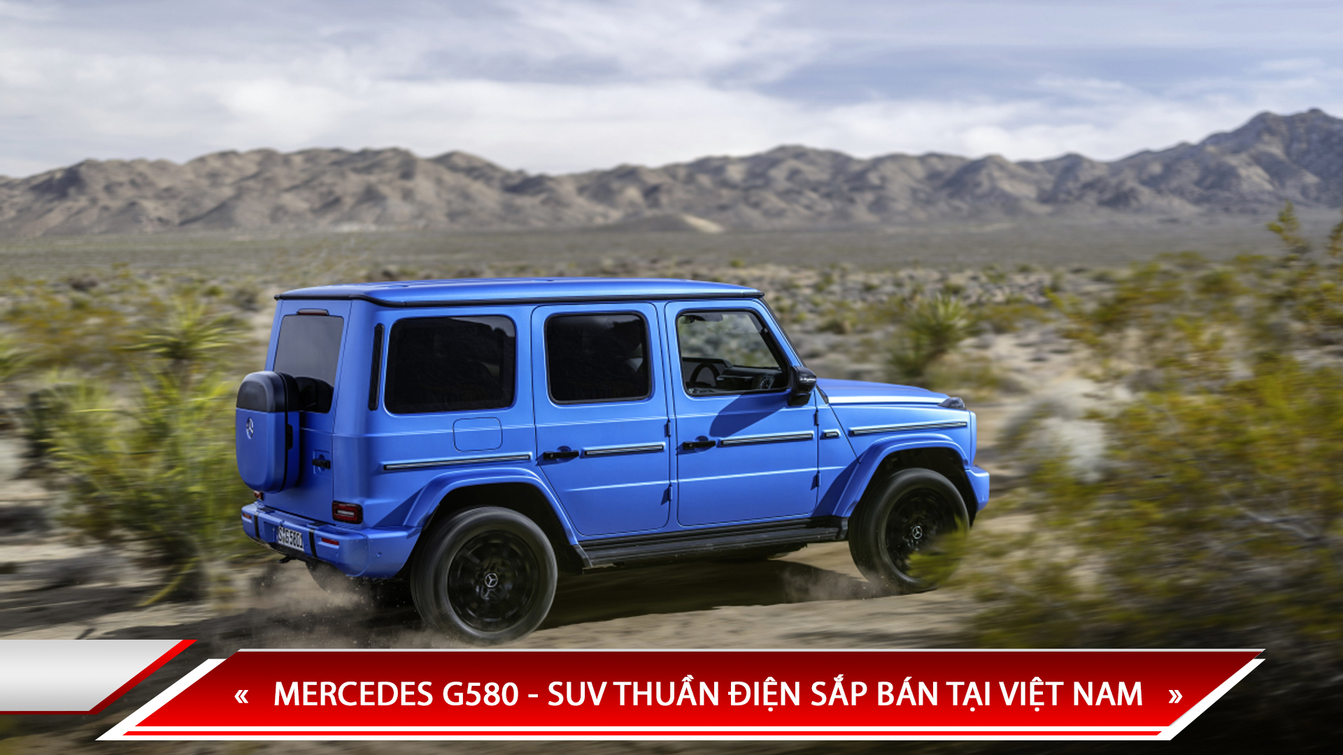 MERCEDES G580 - SUV THUẦN ĐIỆN SẮP BÁN TẠI VIỆT NAM